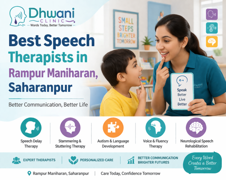 Best Speech Therapists in Rampur Maniharan, Saharanpur