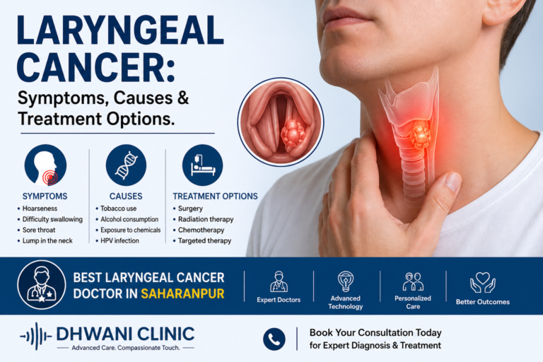Best Laryngeal Cancer Doctor in Saharanpur