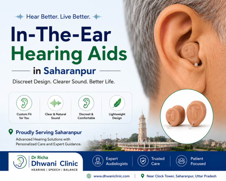 In-The-Ear Hearing Aids in Saharanpur
