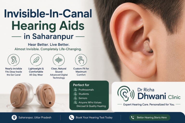 Invisible-In-Canal Hearing Aids in Saharanpur