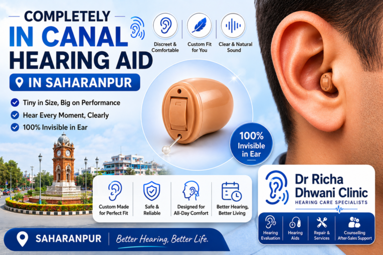 Completely In Canal Hearing Aid in Saharanpur