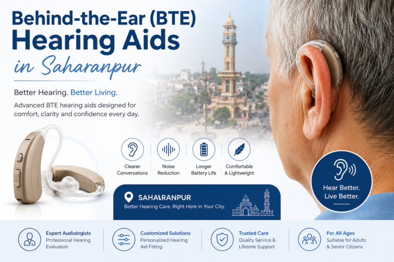 Behind-the-Ear (BTE) Hearing Aids in Saharanpur