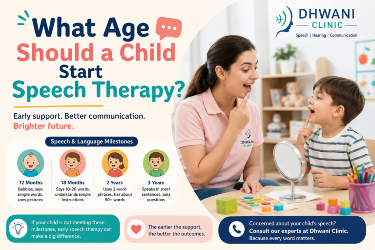 What Age Should a Child Start Speech Therapy?